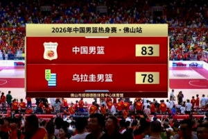热身赛-中国男篮力克乌拉圭 贺希宁17分 焦泊乔14分