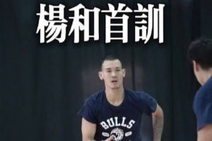 新加盟的杨和已经投入球队训练！期待他熟悉金牛战术之后有好表现